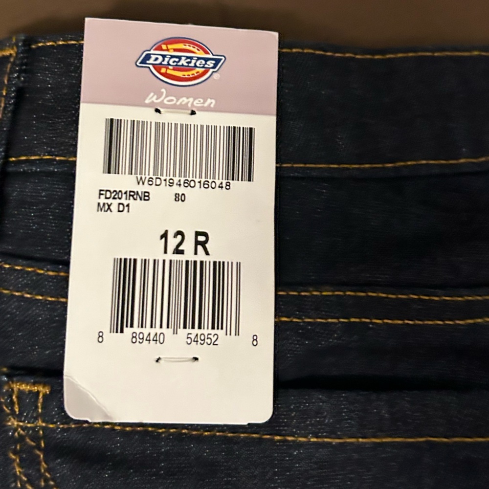 Women’s Dickies Jeans: New with tags, size 12R